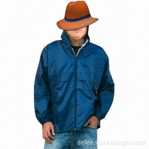 Windbreaker, 190T Polyester with Silver Coating, Comfortable, Windbreaker, Warmer